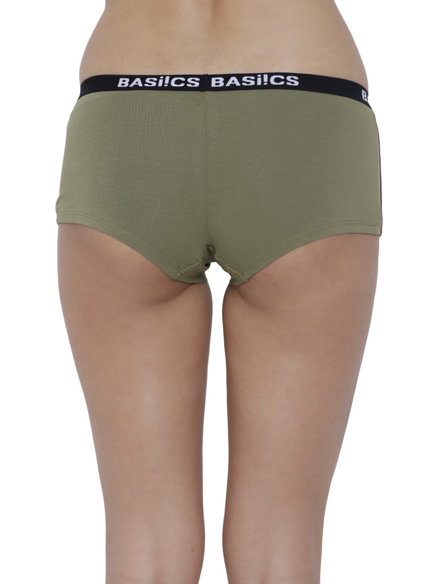 BASIICS by La Intimo Olive Boyshort Panty