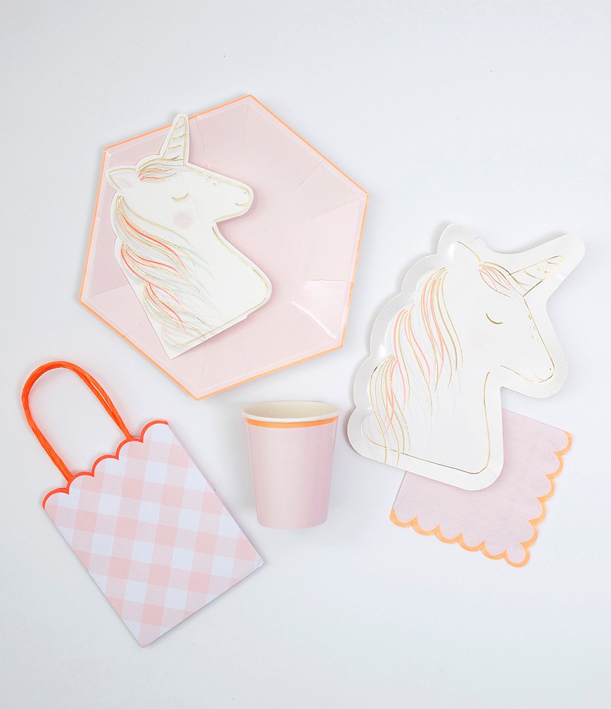 Meri Meri Pastel Unicorn Tableware Bundle
