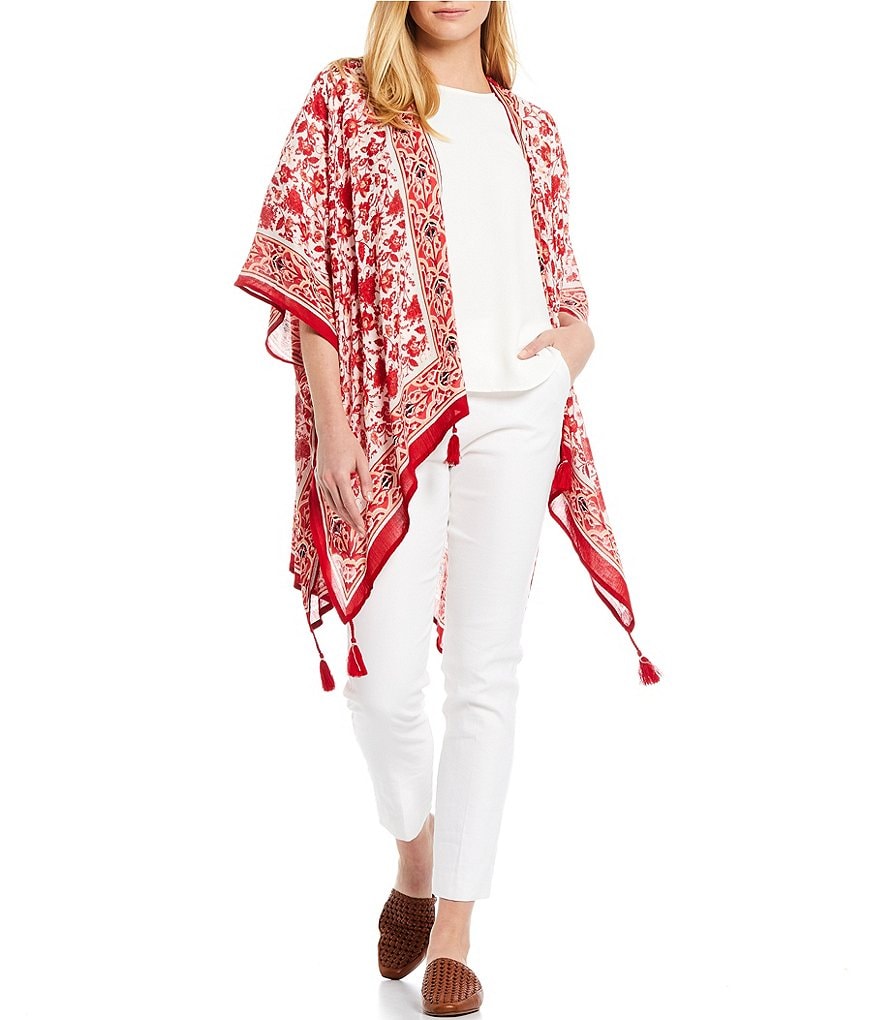 Vince Camuto Patchwork Scarves Cocoon