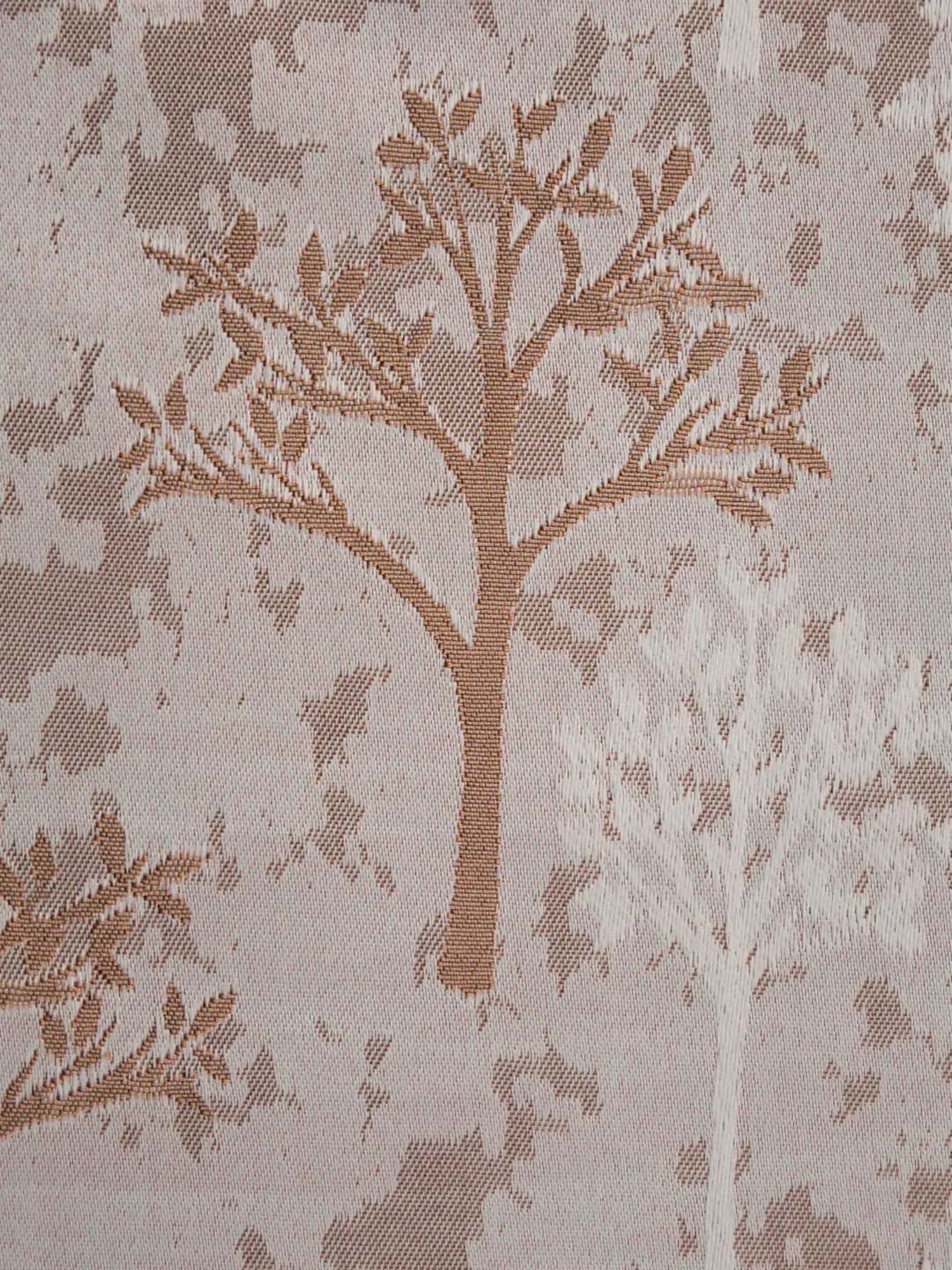 Ariana Eden Roman Coffee Polyester 5ft Window Eyelet Curtain