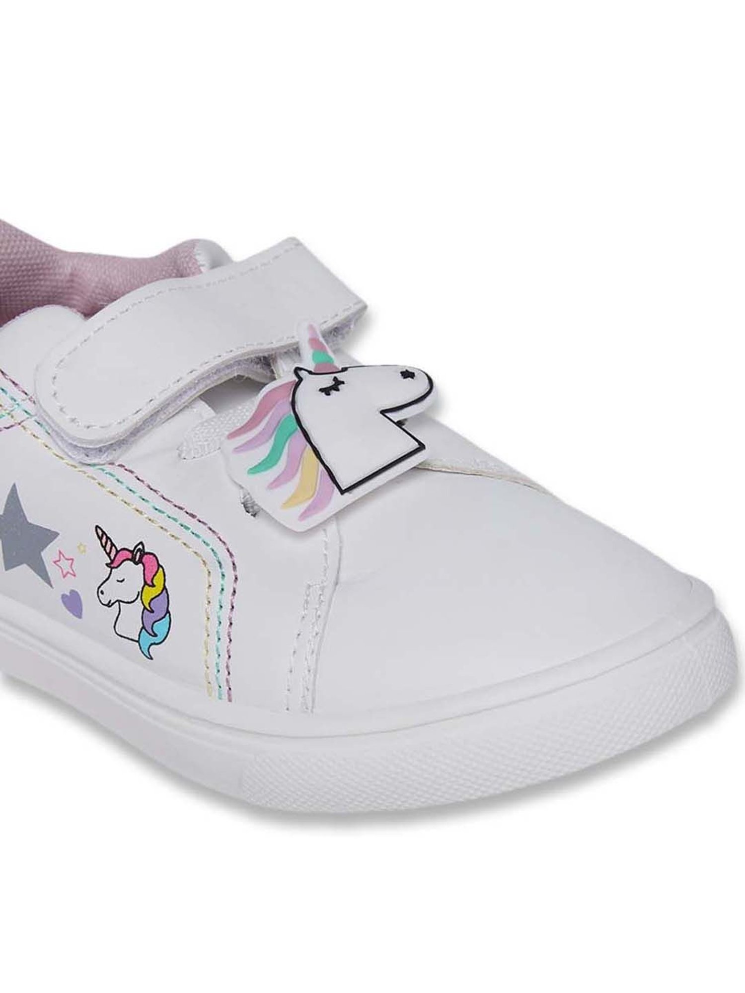 Pantaloons Junior White Casual Sneakers