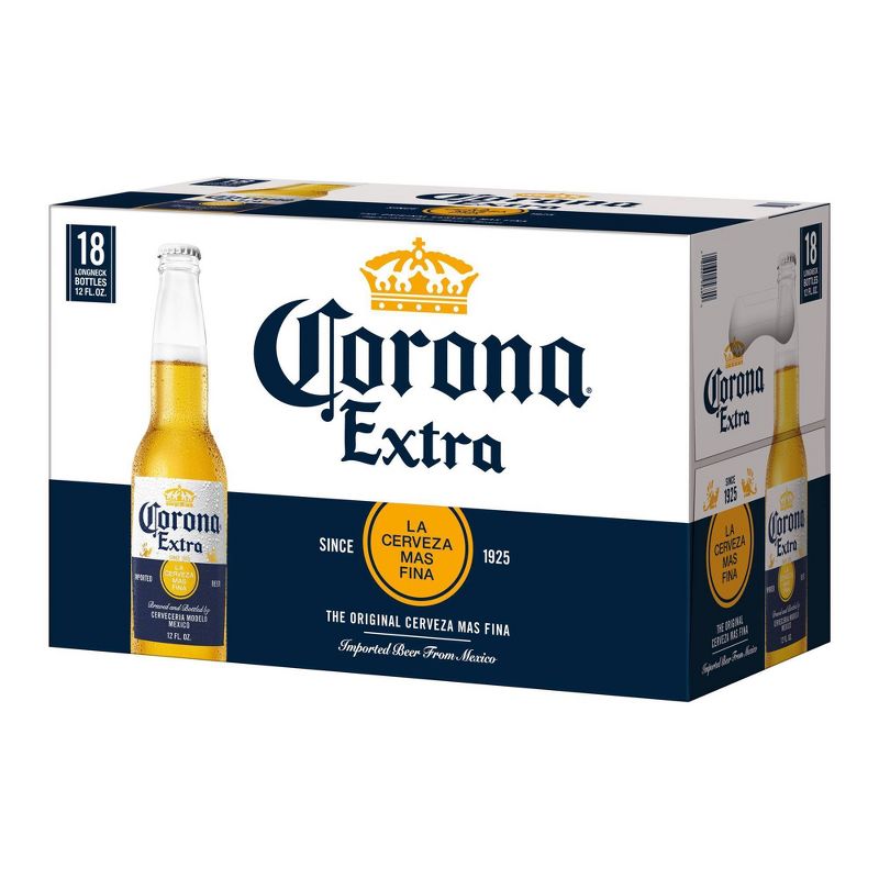 Corona Extra Lager Beer - 18pk/12 fl oz Bottles