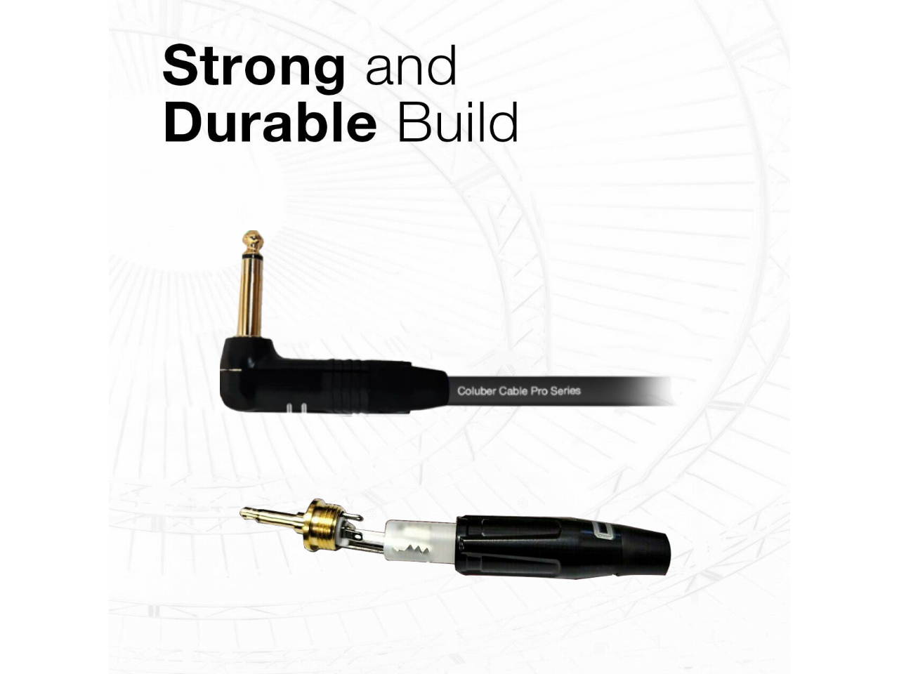 Right Angle 1/4 TS - 3.5 TS Male Unbalanced Mono Cable Custom Length, Color Cord