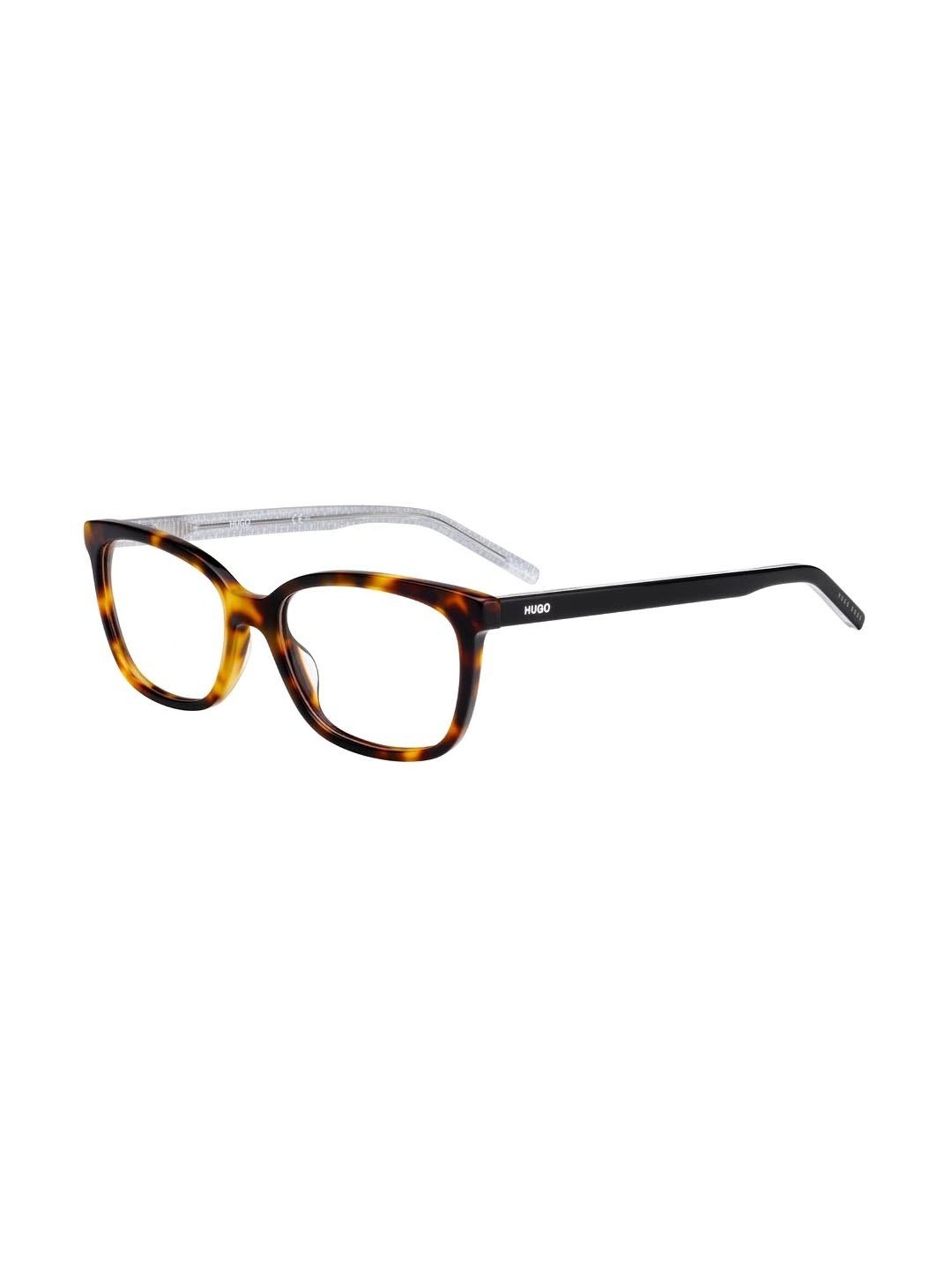 HUGO Brown Rectangular Eye Frames for Women