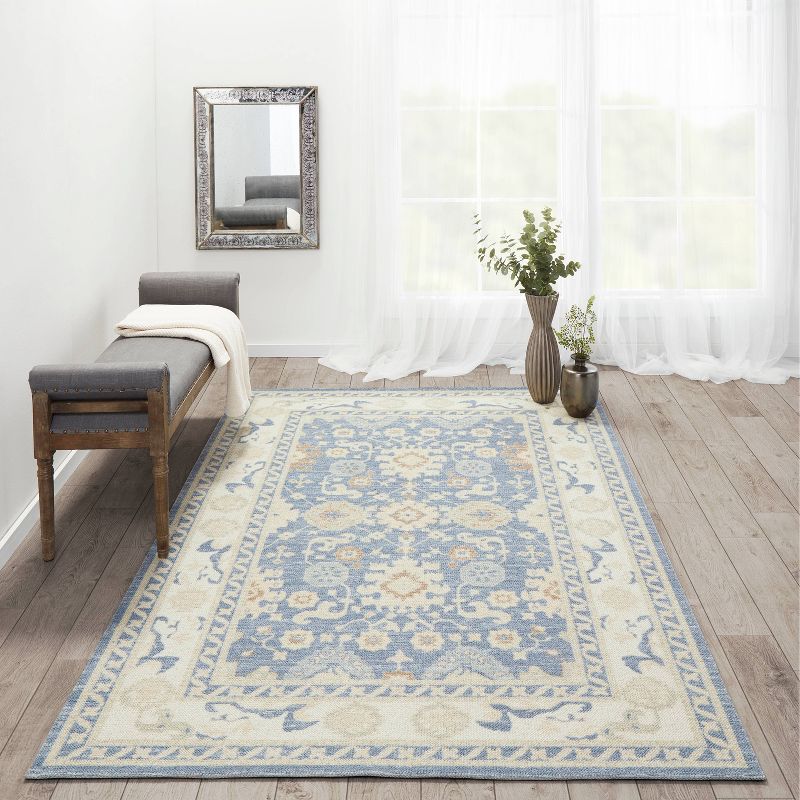 6'6"x9' Anatolia Leif Area Rug Light Blue - Momeni