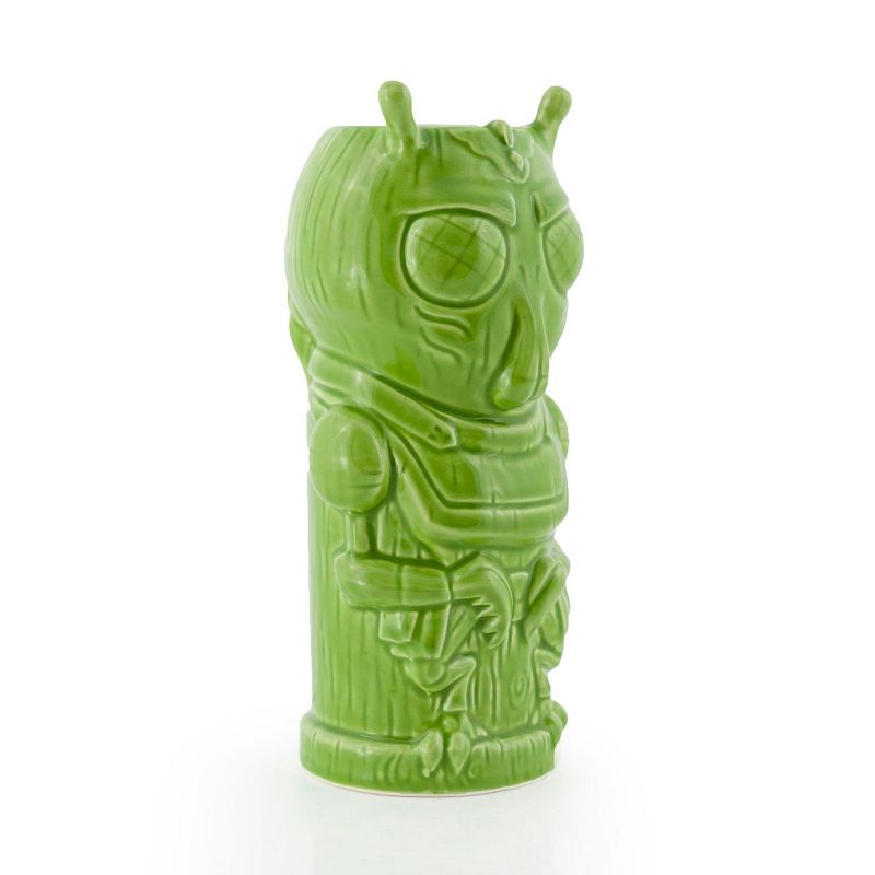 Beeline Creative Geeki Tikis Rick & Morty Krombopulos Michael Tiki Style Ceramic Mug | Holds 16 Ounces