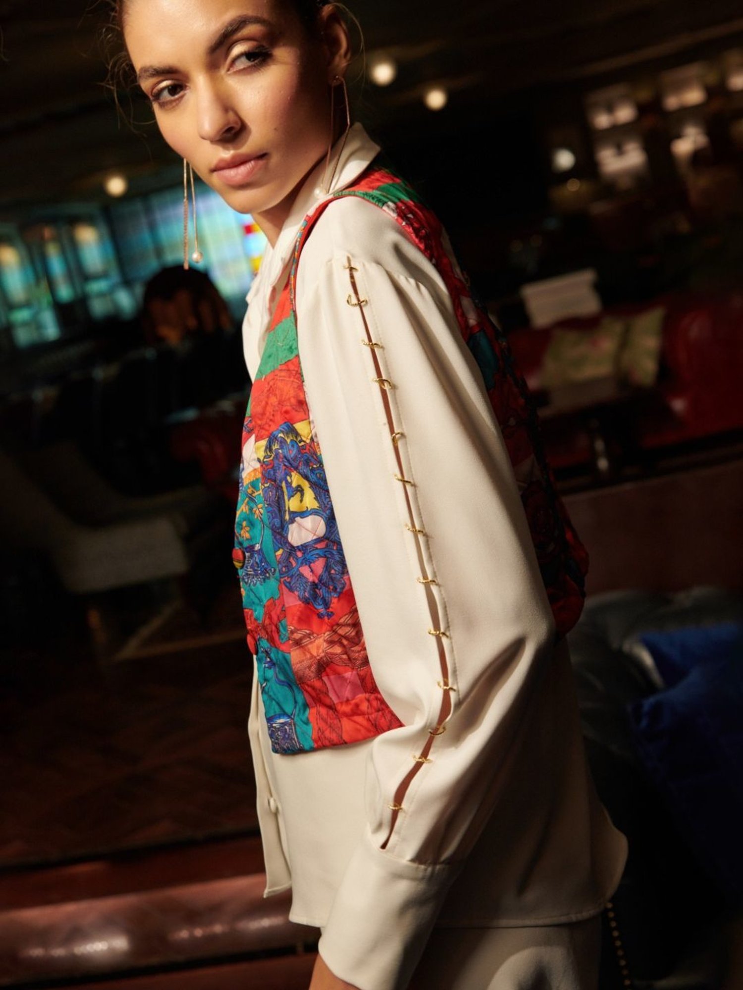 Cin Cin White Audace Party Edit Ibiza Shirt