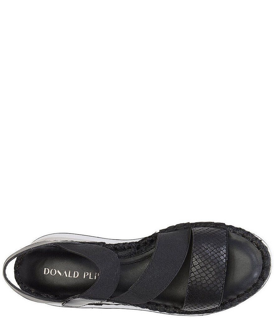 Donald Pliner Sadie Flatform Leather Wedge Sandals