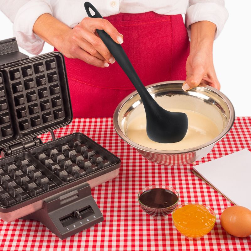 Zulay Kitchen Nylon Soup Ladle Scoop Spoon