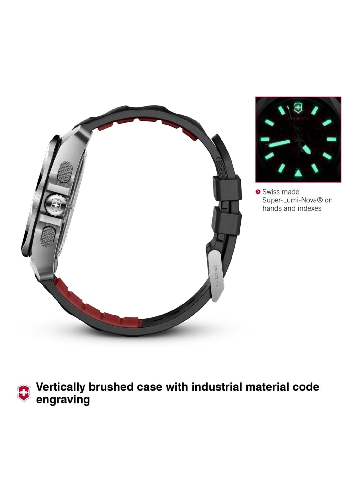 VICTORINOX V241983 I.N.O.X. Chrono Analog Watch for Men