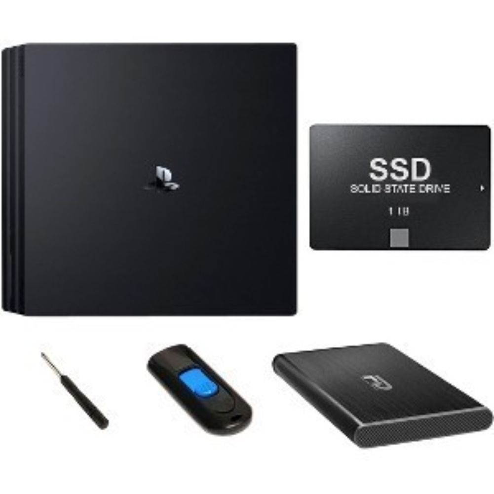 Fantom Drives 1TB SSD (Solid State Drive) Upgrade Kit For PlayStation 4 (PS4-1TB-SSD)