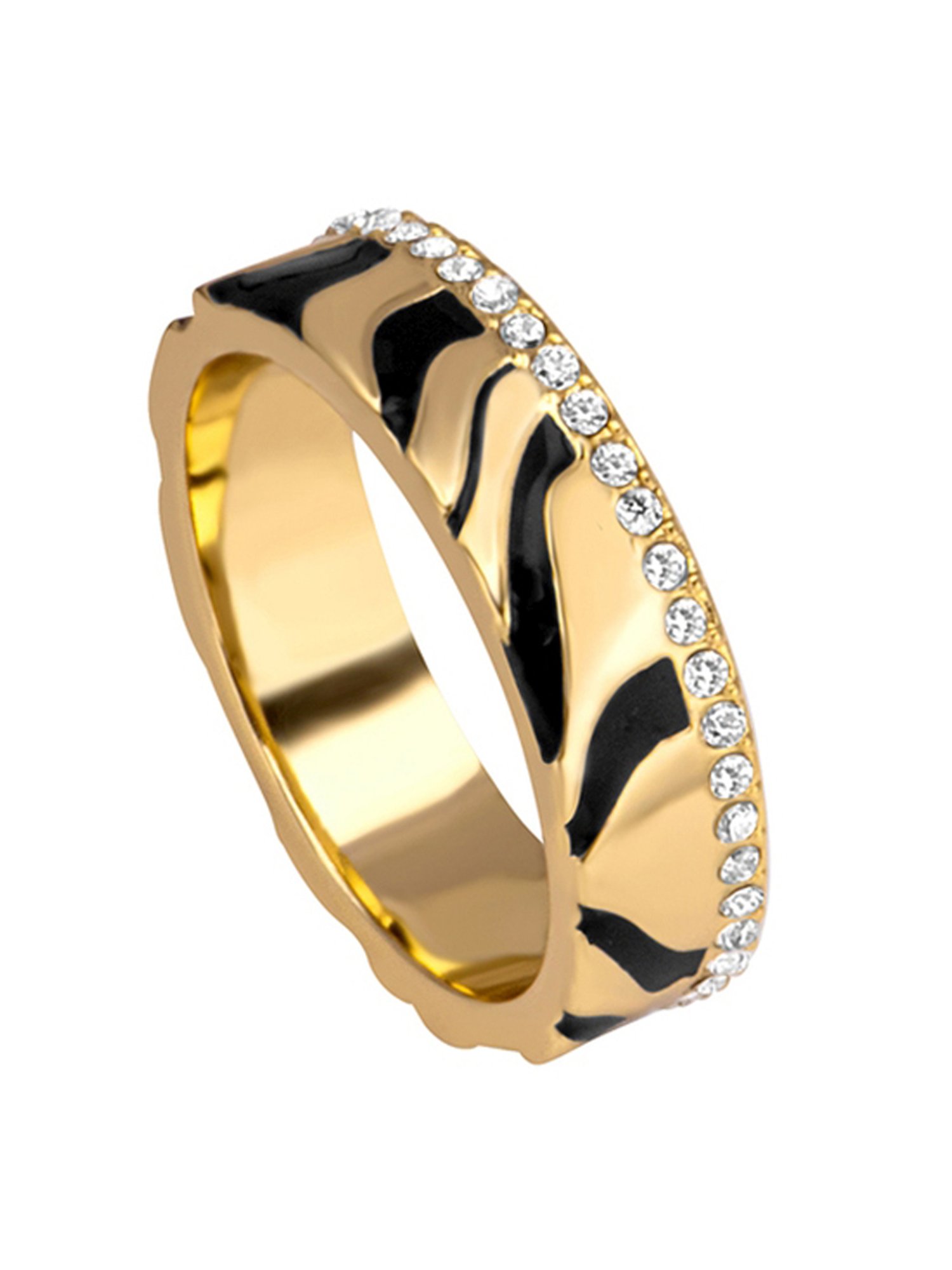 Roberto Cavalli Golden RC Zebra Band