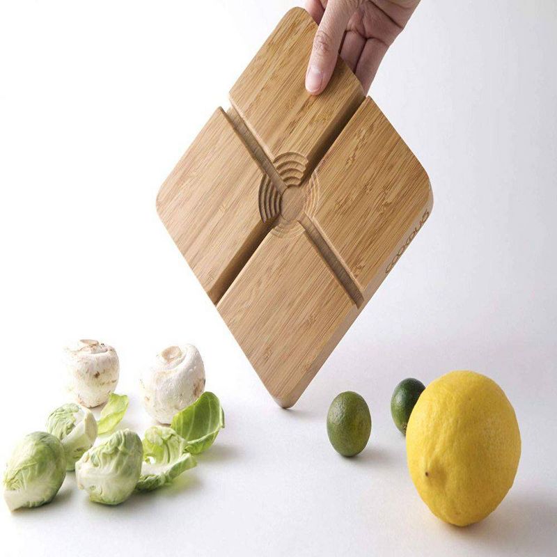 Cookduo Veggie Gripper / Round Vegetable Cutting Board