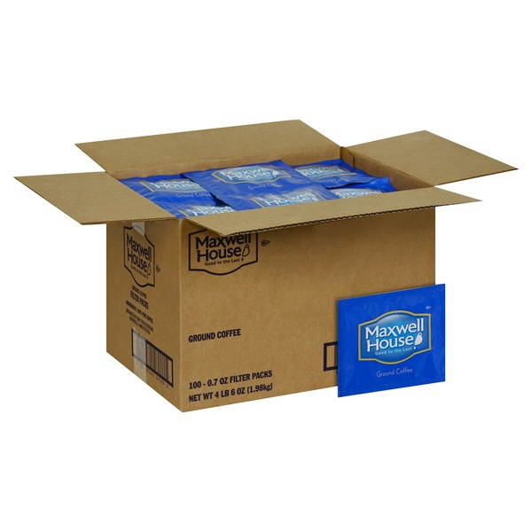 Gfic Coffee Filter Packs Regular .7oz 100/Carton 395640