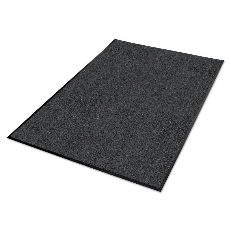 4'x6' Rectangle Solid Floor Mat Gray - Guardian