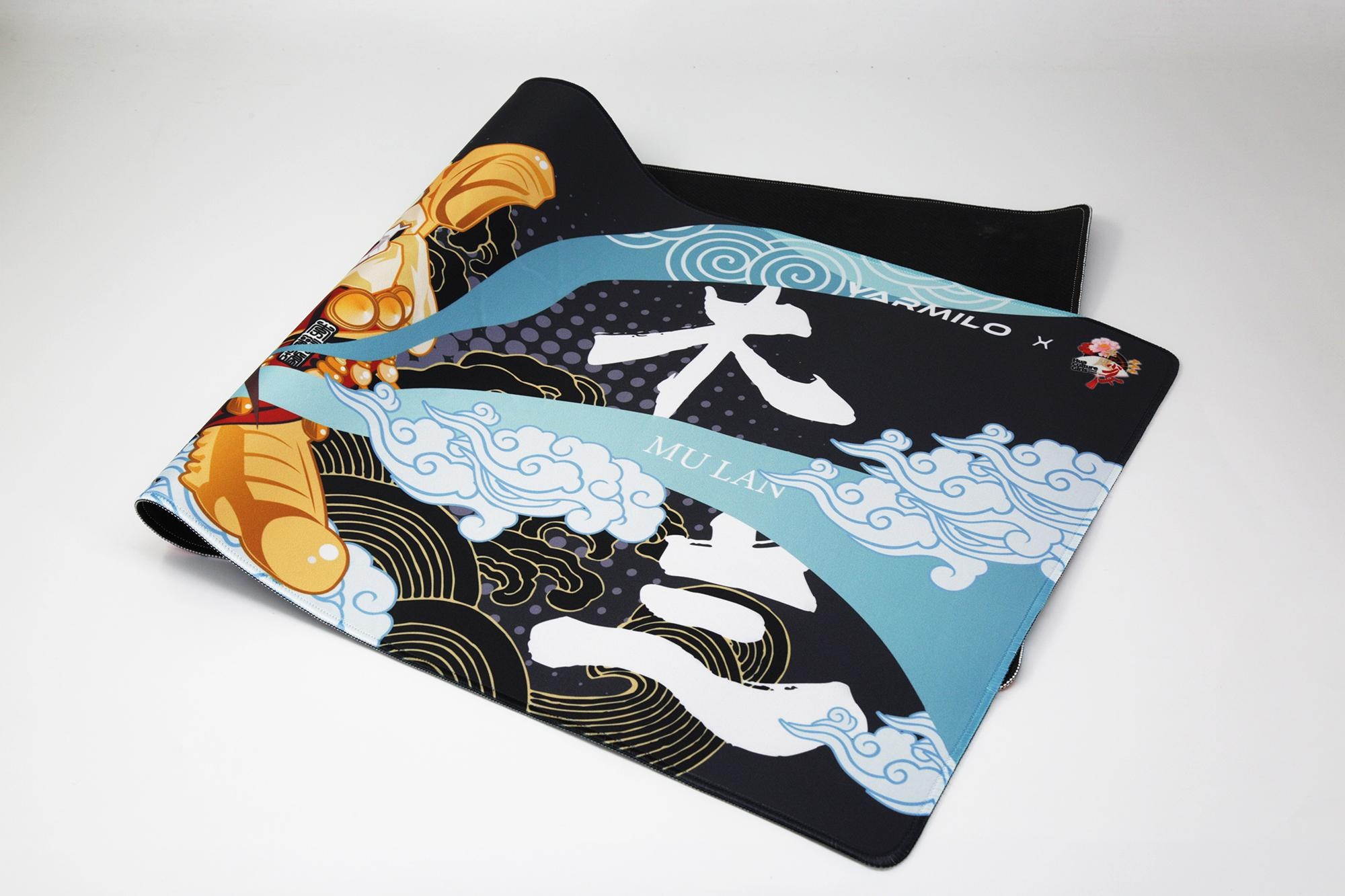 Varmilo Extra Large National Beauty Beijing Opera Desk Pad/Mat with Stitched Edges  Mouse Pad