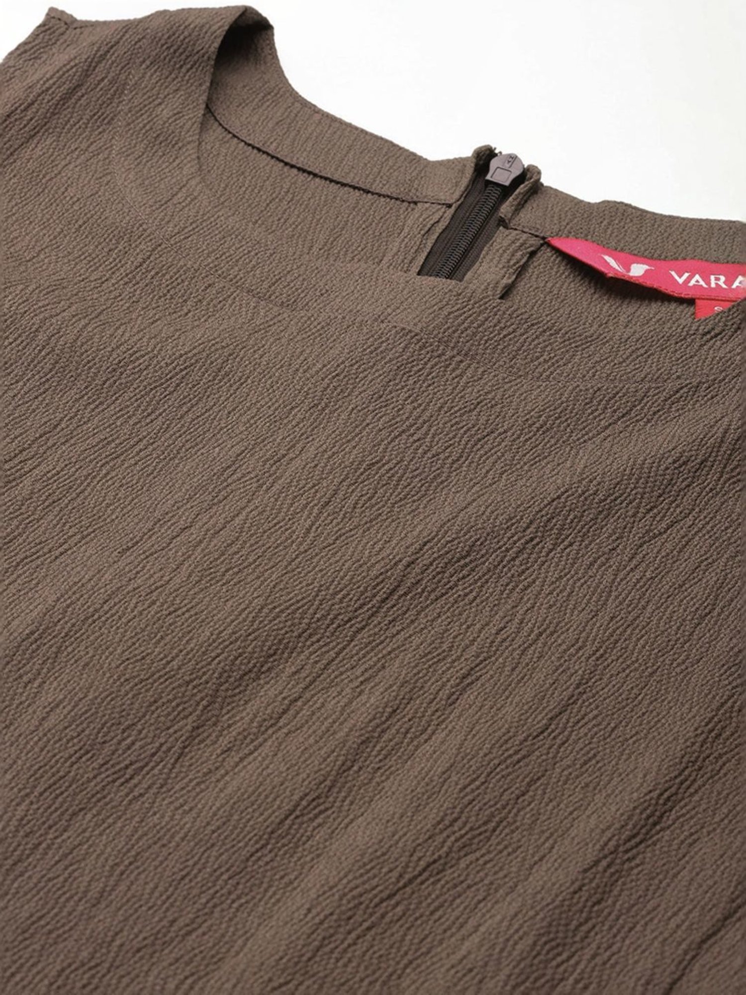 Varanga Brown A-Line Dress