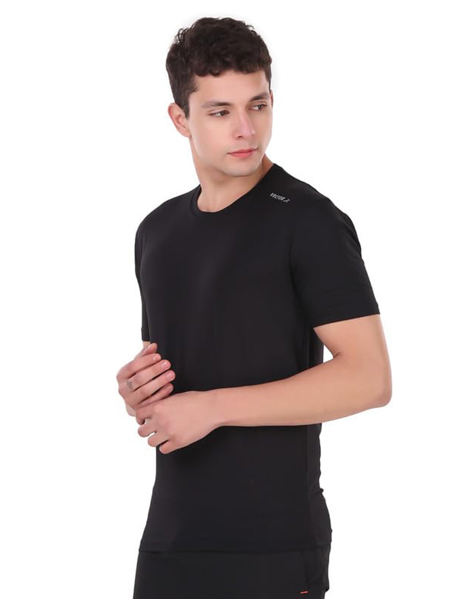 Vector X Z Black Regular Fit T-Shirt