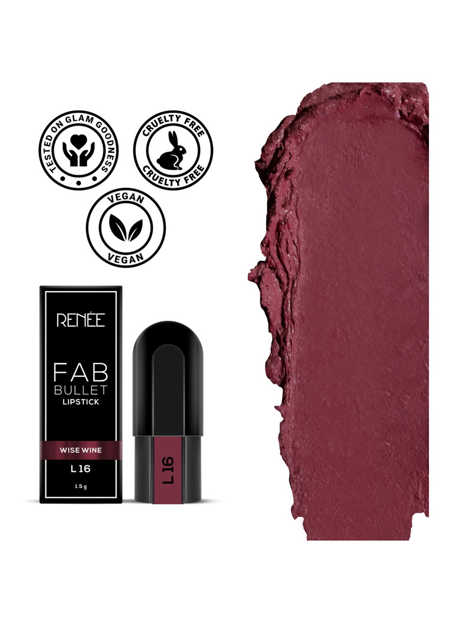 Renee Fab Bullet L 16 Wise Wine - 1.5 gm
