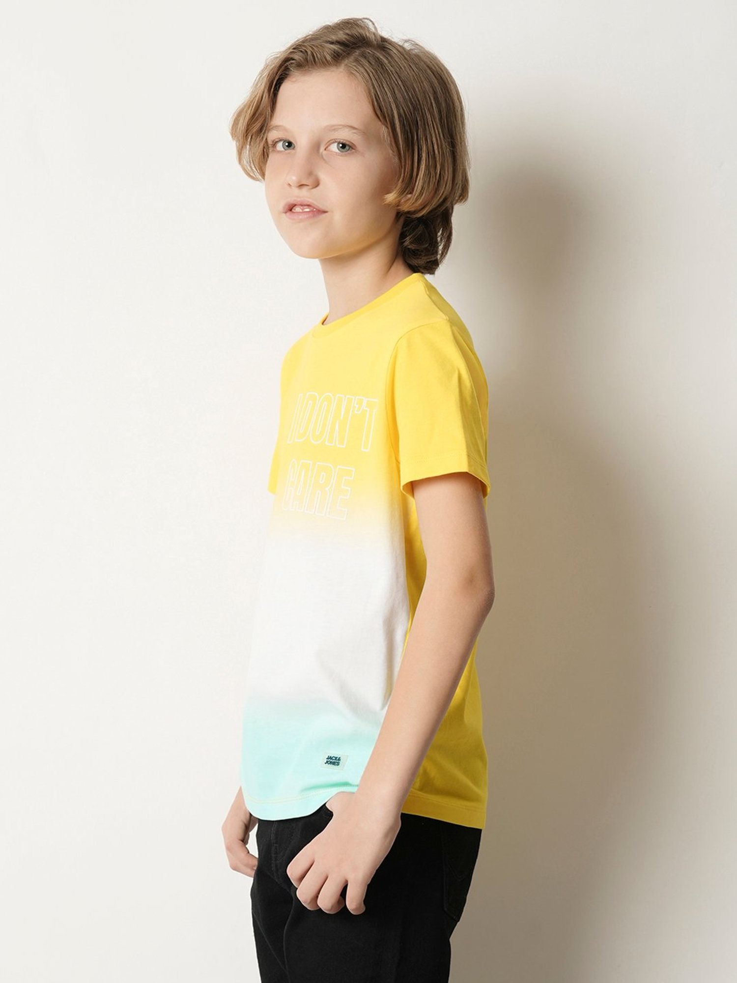 Pantaloons Junior Navy Cotton Printed T-Shirt