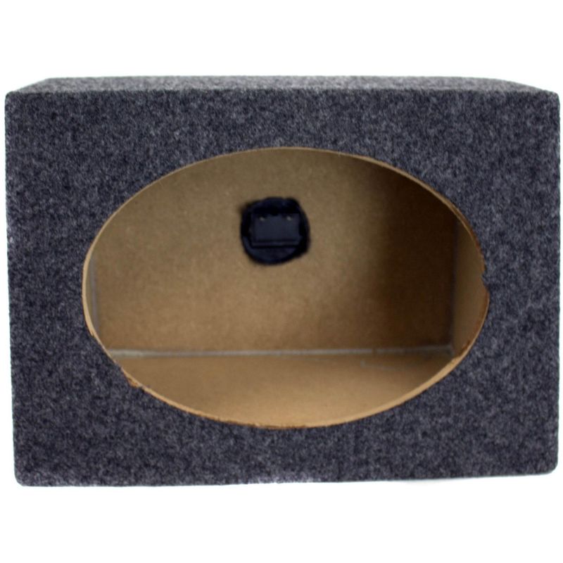 QPower 6 x 9 Inch Automotive Car Audio Speaker Box Enclosures (2 Pack) and BOSS Audio ONYX NX694 6 x 9 Inch 800 Watts 4 Way Speakers (2 Pack)