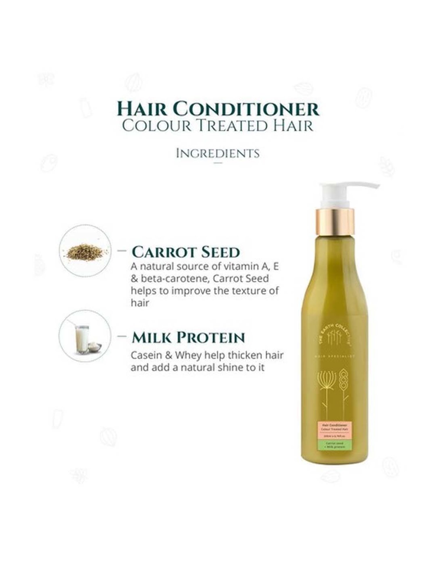 The Earth Collective Color Treated Hair Conditioner - 200 ml