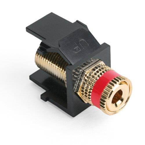 40833-BER LEVITON TELCOM QUICK PORTS BLACK SNAP/RED STP