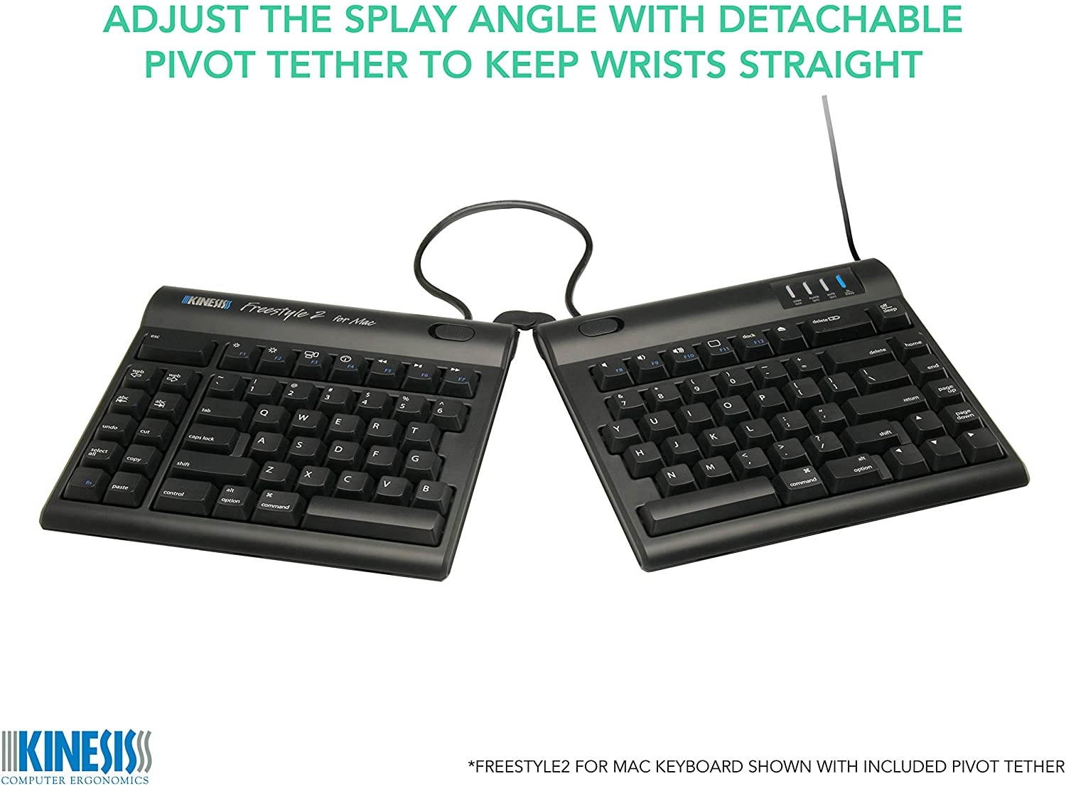 KINESIS Freestyle2 Keyboard for Mac (9\" Standard Separation)