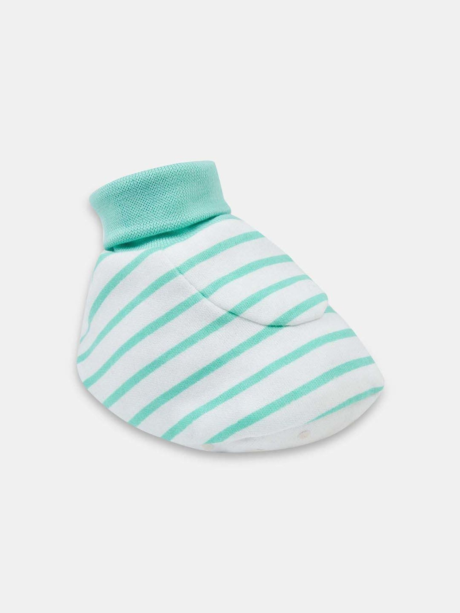 Pantaloons Baby Kids Multicolor Cotton Printed Booties (Pack of 2)