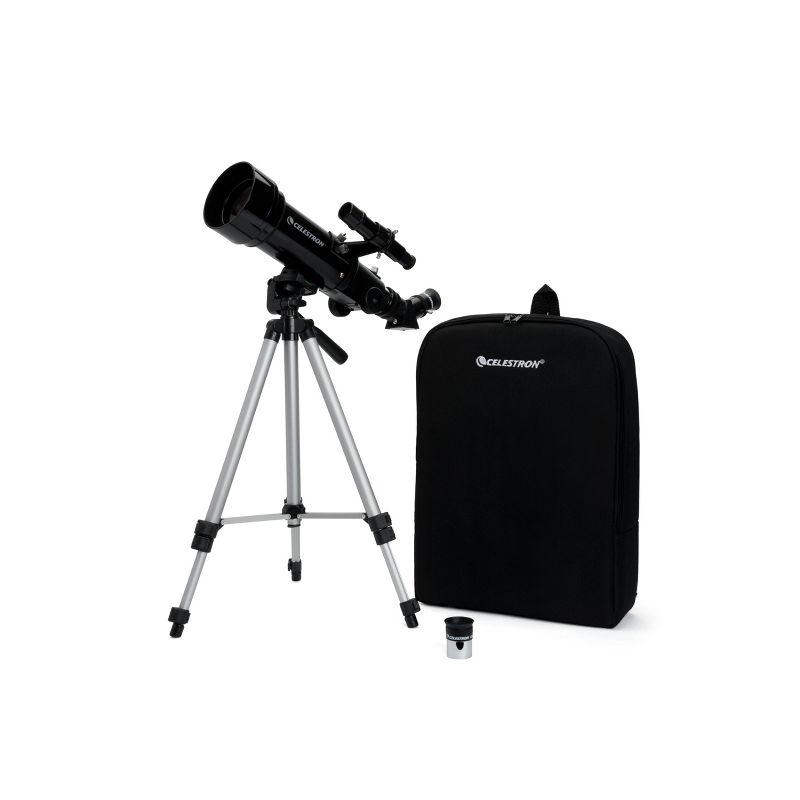 Celestron 70mm Portable Travel Telescope with Basic Smartphone Adapter