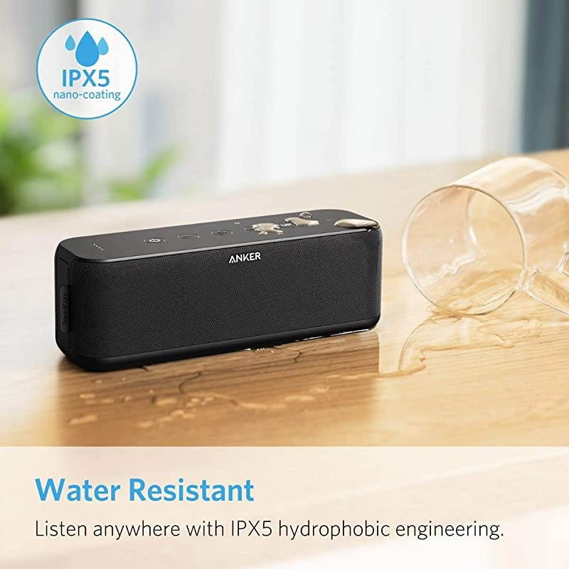 Portable Speakers  Soundcore Boost 20W Bluetooth Speaker with BassUp Technology 12H Playtime IPX5 WaterResistant Wireless Speaker with Superior Sound amp Bass for iPhone Samsung and More