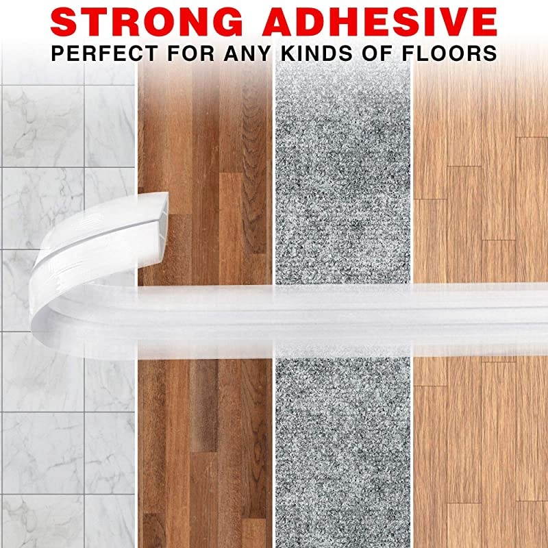 Floor Cord Cover Overfloor Cord Protector 5 Silicone White Cord Protector Ideal Extension Cord Cover to Protect Wires On Floor SelfAdhesive Power Cable Protector 60 in