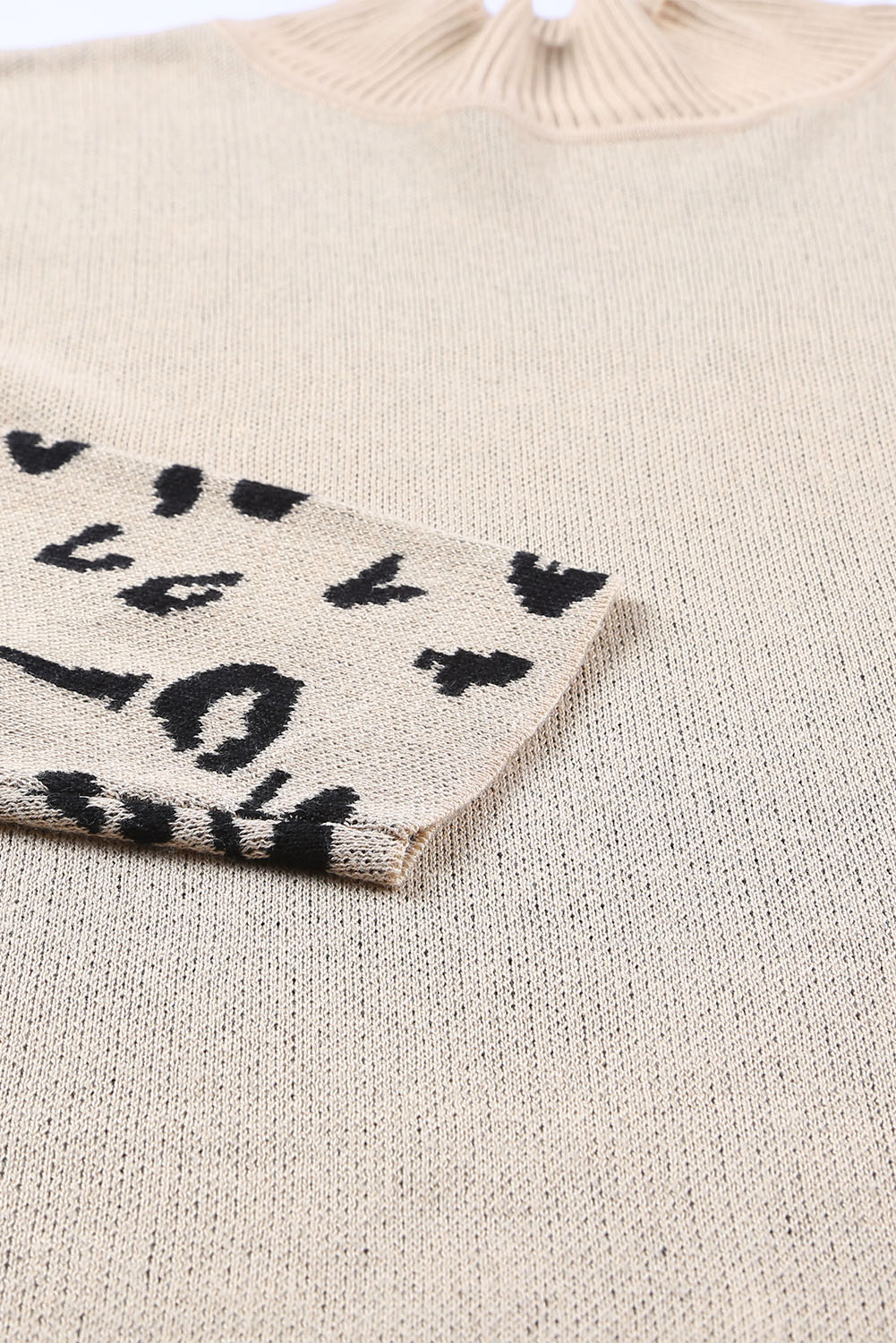 Yellow Drop Shoulder Henley Pullover Sweater With Slits