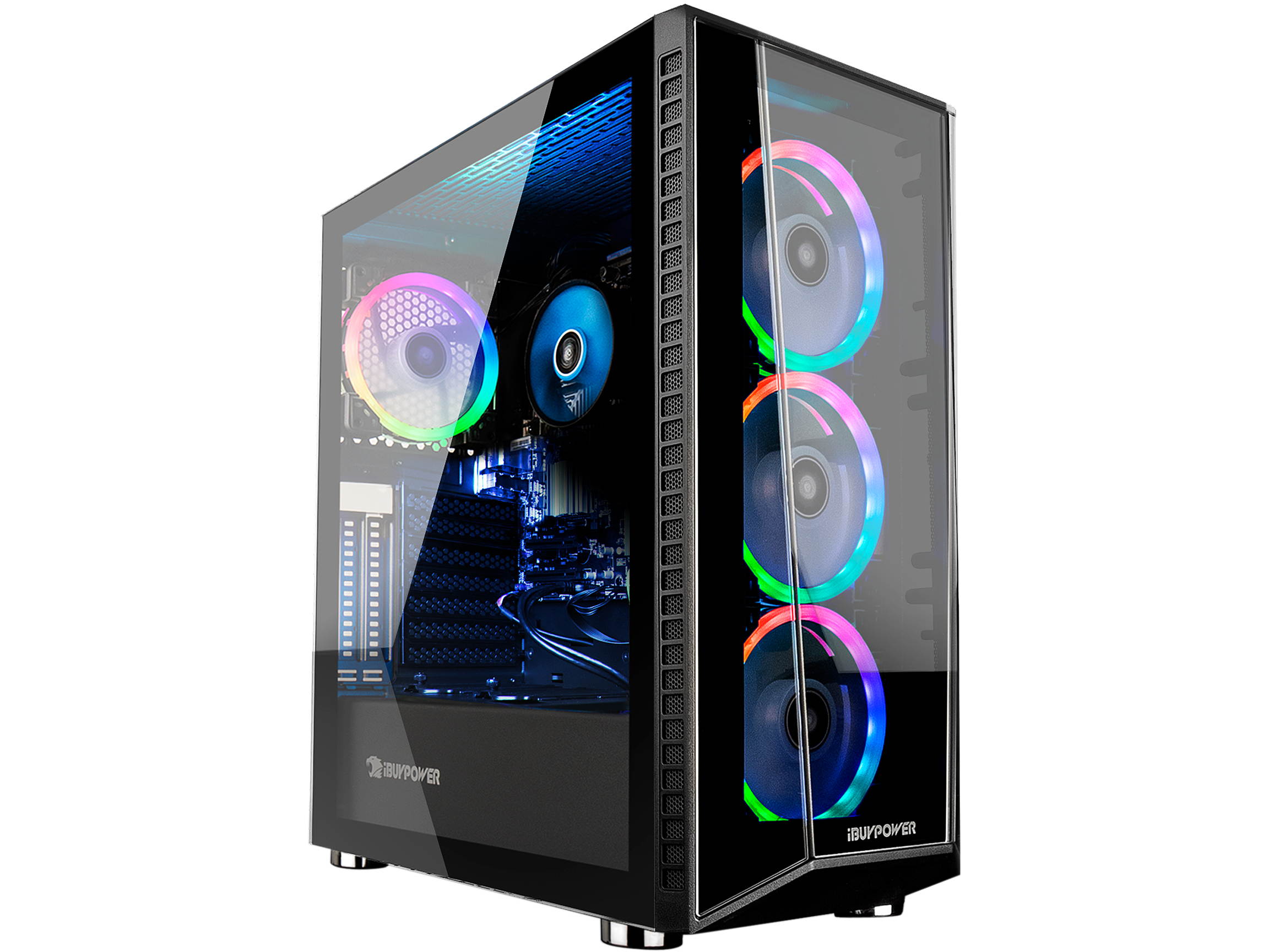 iBUYPOWER TraceMR153iN - Intel Core i7-10700 - 16 GB DDR4 - 480 GB SSD - Intel UHD Graphics 630 - Windows 10 Home - Desktop Computer