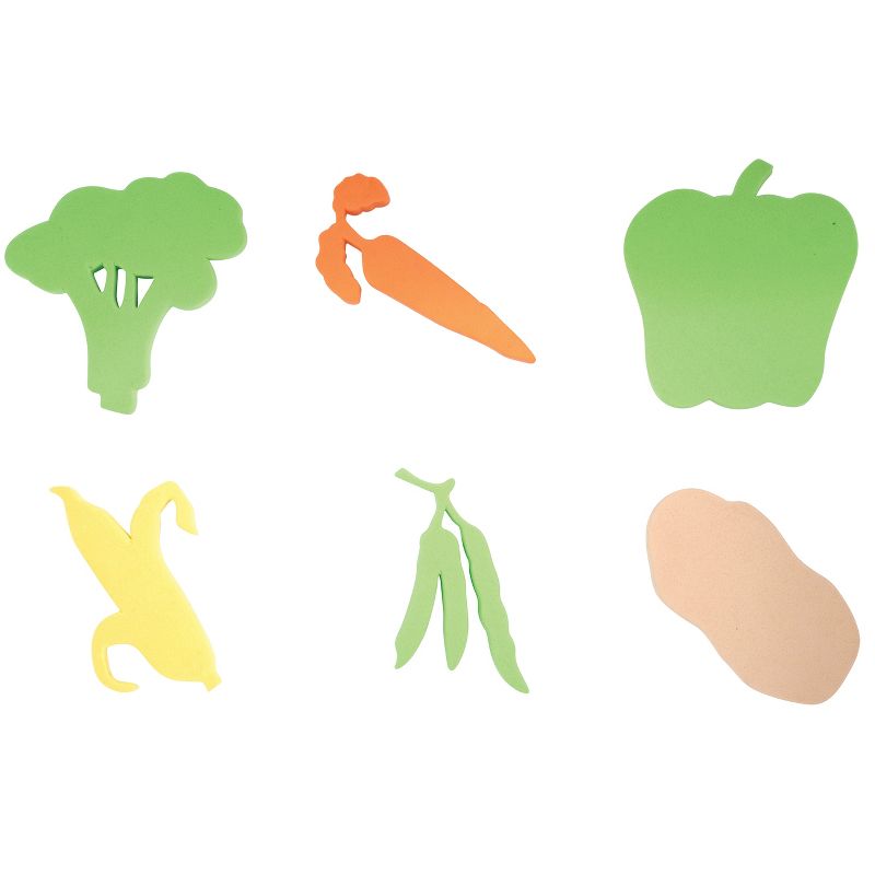 Ready 2 Learn Giant Stampers - Vegetables - Set of 6