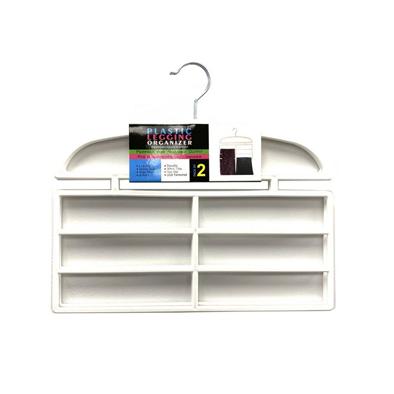 Axis International 4pk Legging Organizer Hanger