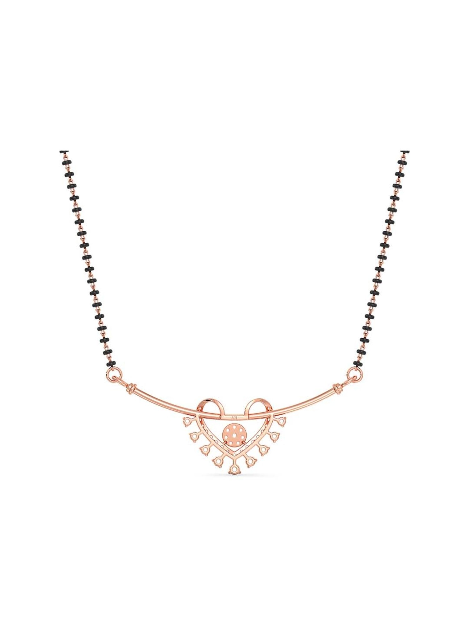 Waman Hari Pethe Jewellers 18k Gold & Diamond Mangalsutra for Women