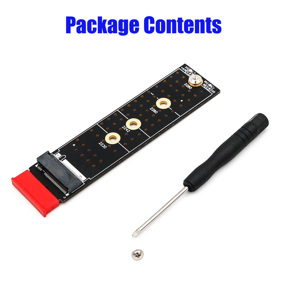 NGFF(M.2)  nvme M key SSD to PCI- E 1X Adapter(vertical installation)