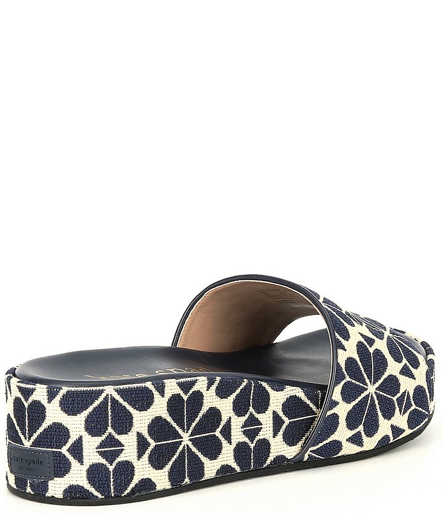 kate spade new york Breeze Jacquard Wedge Slides