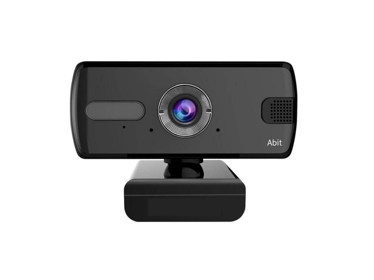 1080P Webcam Computer Camera, USB Plug and Play, Webcam with Microphone for PC MAC Laptop Desktop, Stream Web Camera for Skype,YouTube, Live Broadcast Video Conference (Black)
