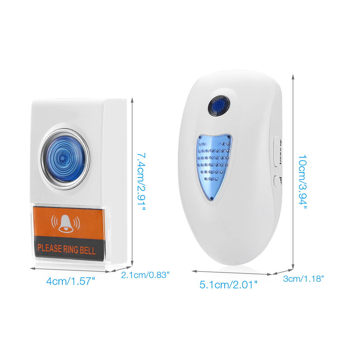 IR Sensor Welcome Doorbell Electronic Induction Doorbell Advertising Guide (Black)