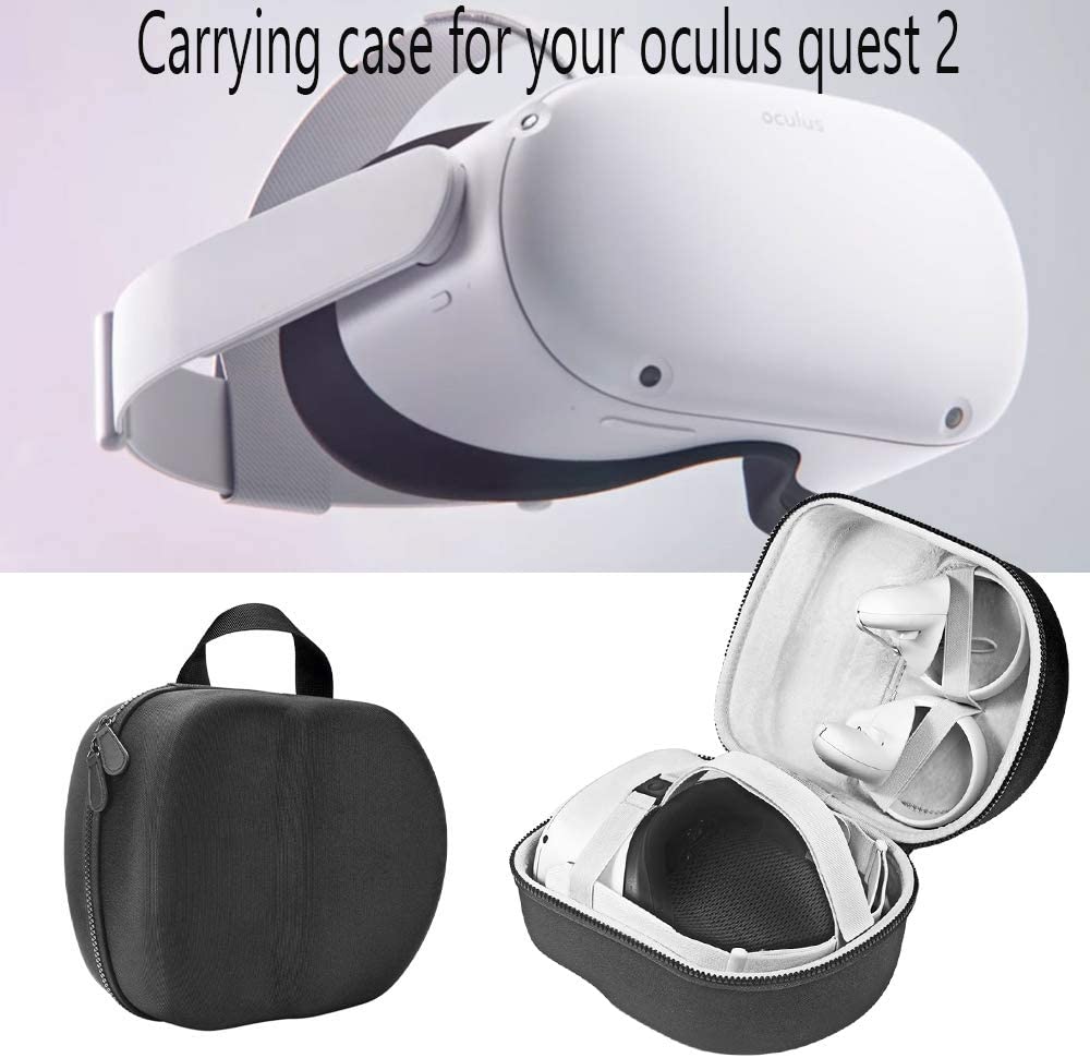 2 Pairs Oculus Quest 2 Elite Washable Silicone Handle Protective Cover