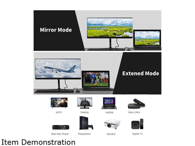 Omni Gear HDMI-2-HDMI 6 ft. Black HDMI to HDMI 2.0 Cable (4K Ultra HD) Male to Male