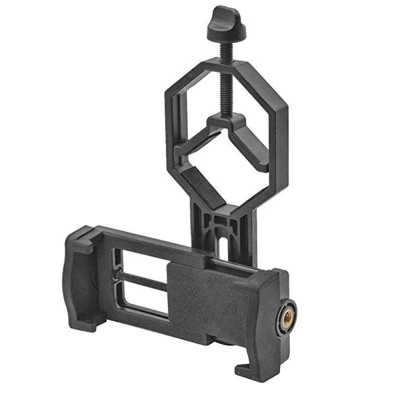 Telescope Adapter Camera Mount, Smartphone Mount, Work with Telescope Spotting Scope Microscope Monocular Binocular - Fits iPhone, Samsung, HTC, LG and Smartphone (Camera Adapter-C1)