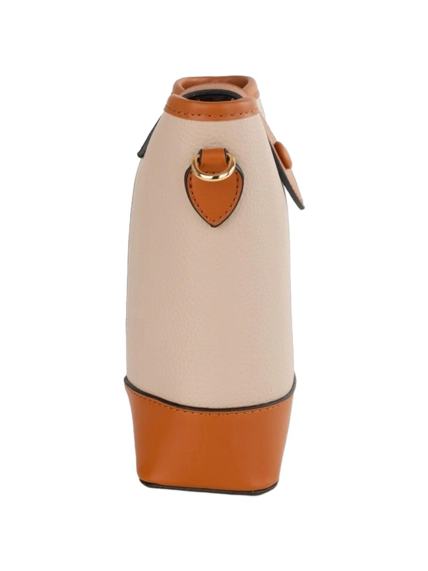 BULCHEE Beige Solid Sling Handbag