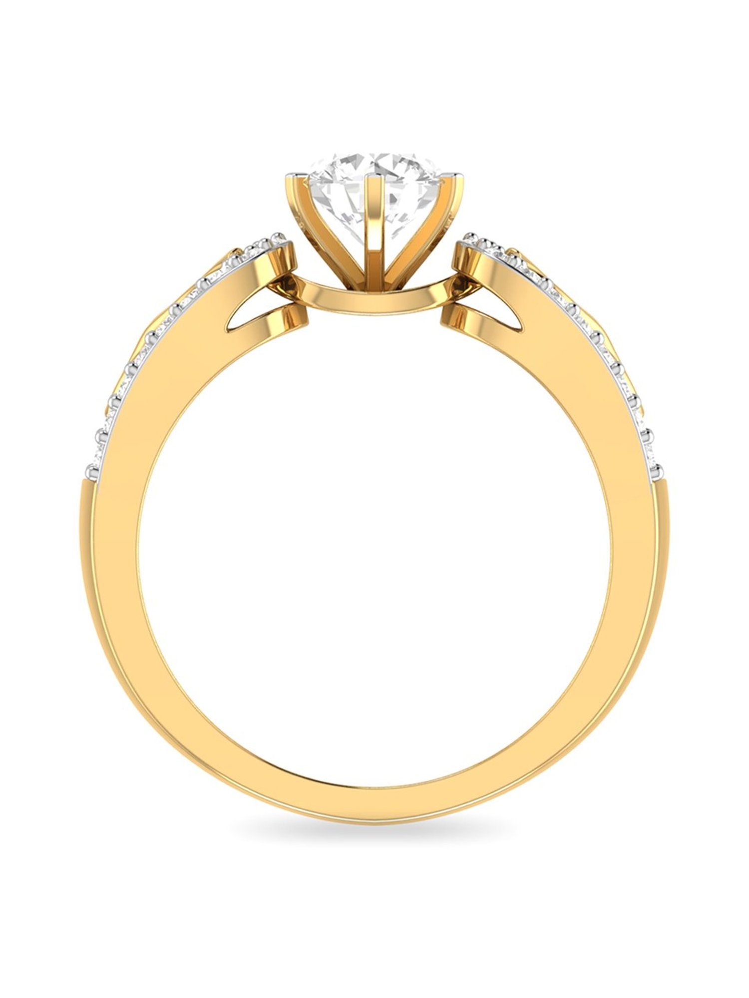 PC Jeweller Evaleen 22 kt Gold Ring