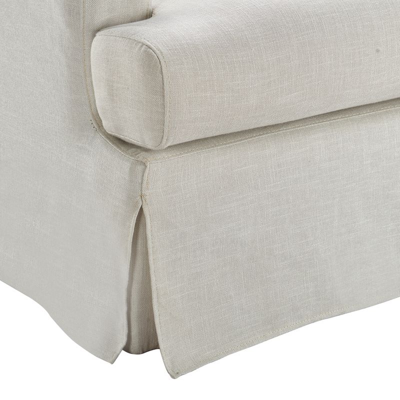Westport Slipcover Sofa Ivory Linen - Finch