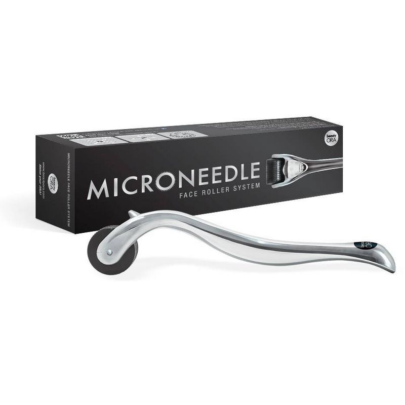 ORA Beauty Silver Microneedle Face Roller System - 1ct