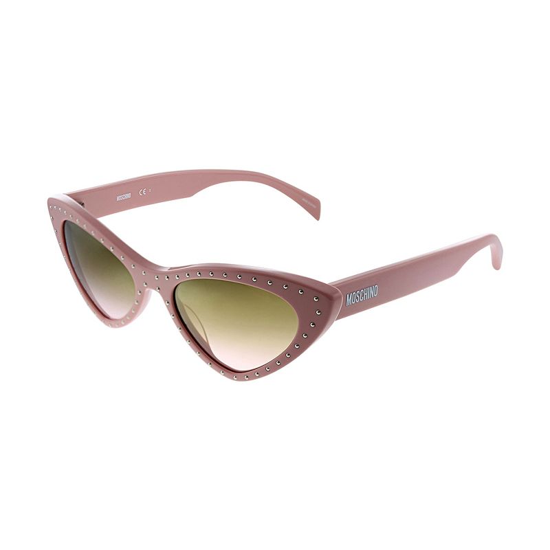 Moschino MOS 006S 35J 53 Womens Oval Sunglasses Pink 52mm