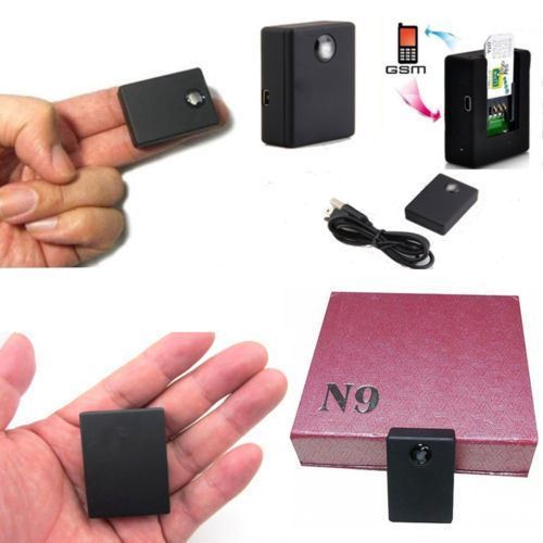 N9 Mini GSM SPY Audio Listening Bug Acoustic Alarm Surveillance System Quad Band 2-Way Auto Answer & Dial Audio Voice Monitor Spy Ear Bug